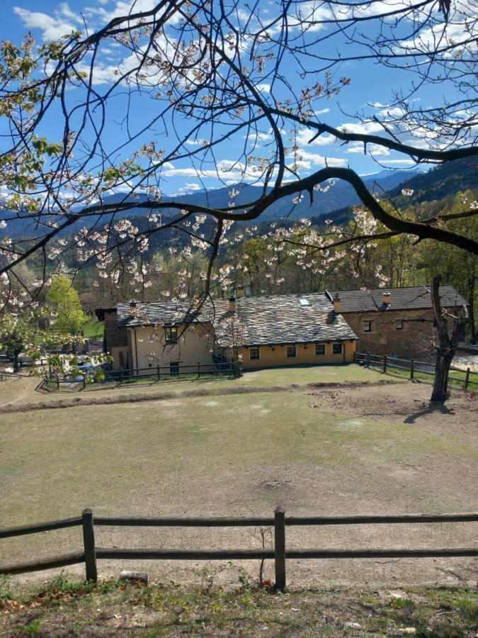 Country House Le Gaie Allegre Villar San Costanzo ภายนอก รูปภาพ